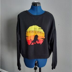 Disney The Lion King Cropped Pullover Sweater 2XL